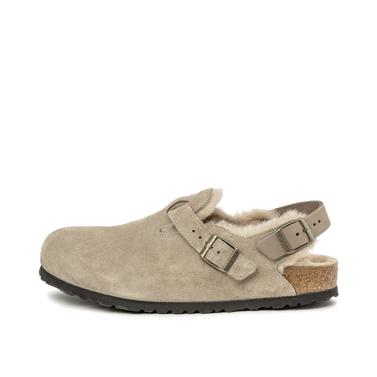 Birkenstock Tokio Shearling Leve Low "Beige" | 1028327