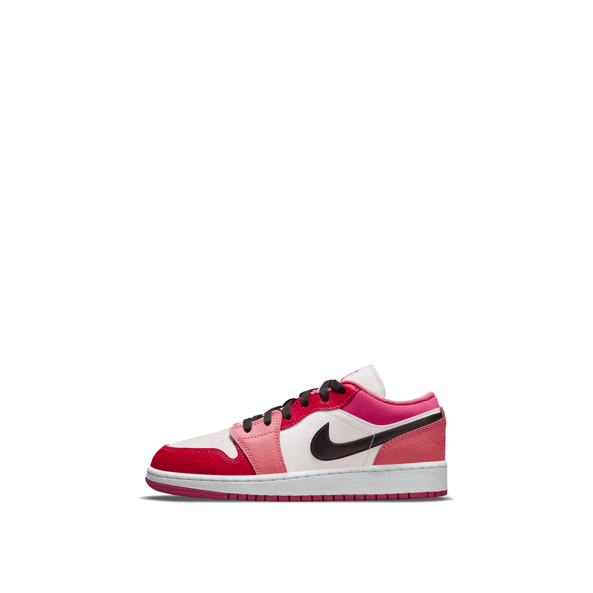 Air Jordan 1 Low "Pink Red (GS)" | 553560-162