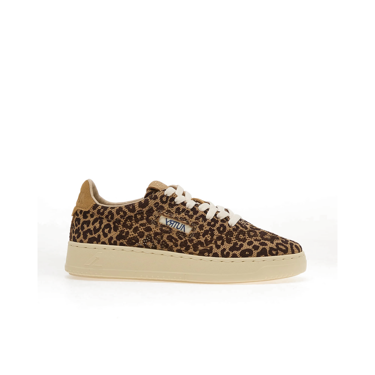 Autry Easeknit Low "Knit/Leopard Print" | EKLWAF03