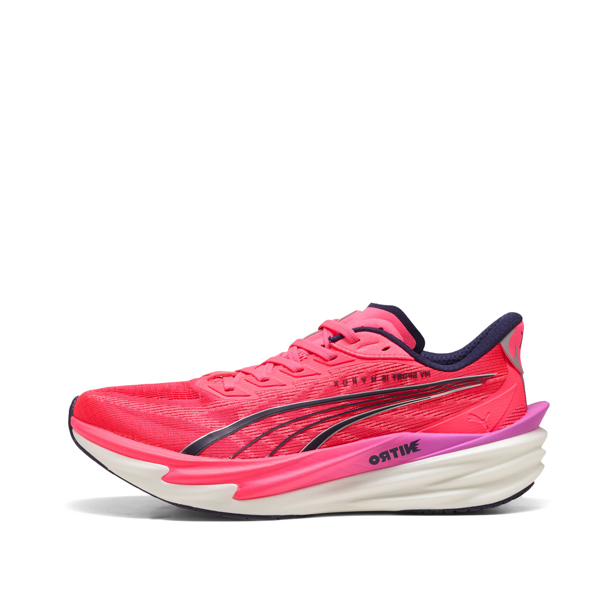Puma Deviate NITRO 4 x HYROX "White/Electric Orchid/Pink" | 312906-01