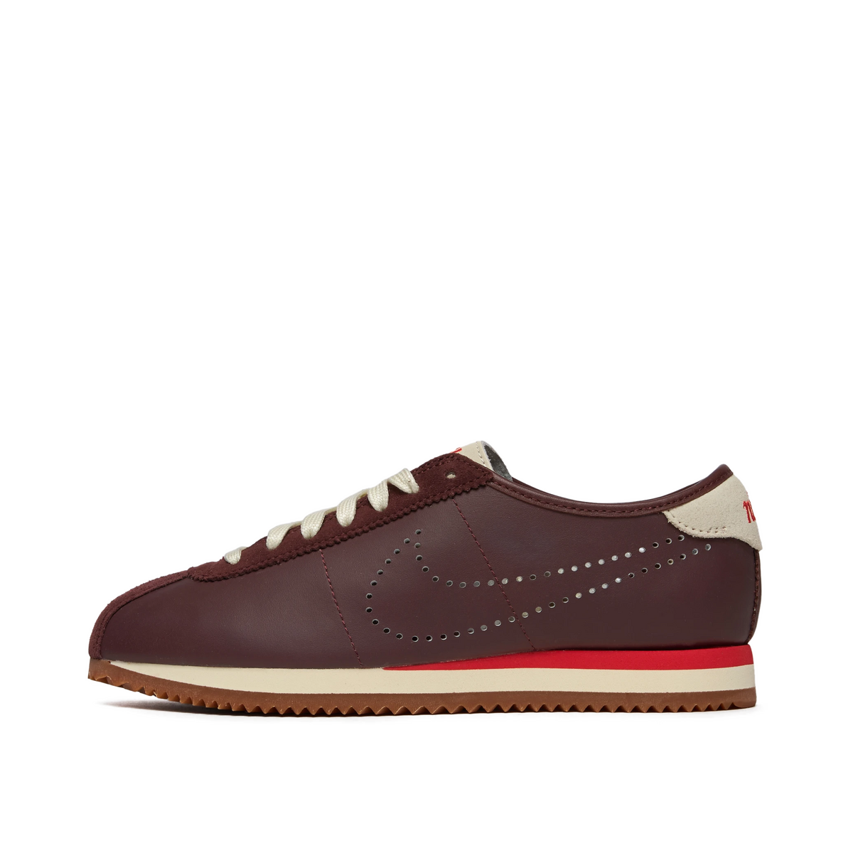 Nike WMNS Cortez Leather "Burgundy Crush/Lt Crimson-Coconut Milk-Gum Med Brown" | HQ1841-601