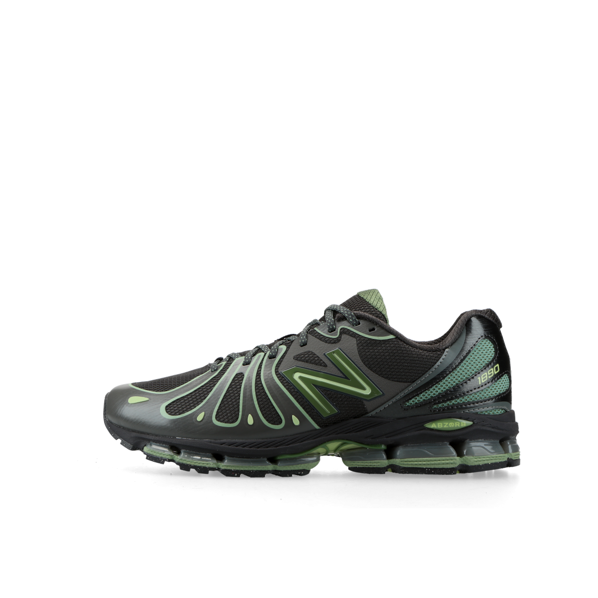 New Balance U1890 "Faded Black / Utility Green" | U189071H